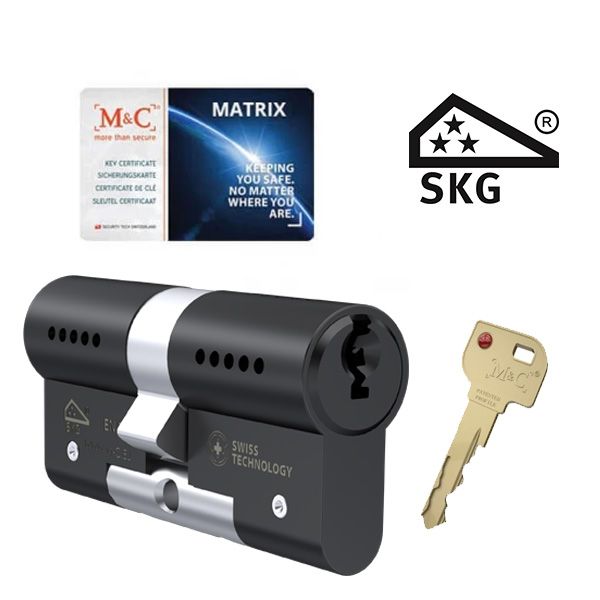 Cilinderslot M&C matrix SKG3