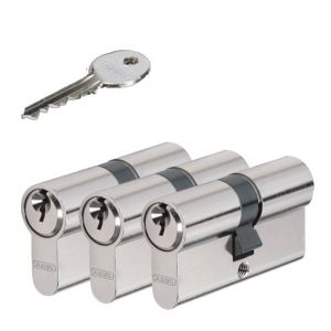 3 gelijksluitende cilindersloten Abus E50