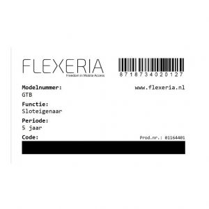 Flexeria beheer als sloteigenaar