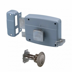 Cisa oplegslot 50330 – DM50 – Losse cilinder – met knop – DR2 – DIN Rechts