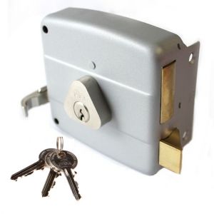 Cisa oplegslot met vaste staartcilinder 25mm – DR1 – DIN links