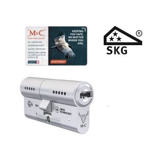 Cilinderslot M&C Condor SKG3 dubbele cilinder 