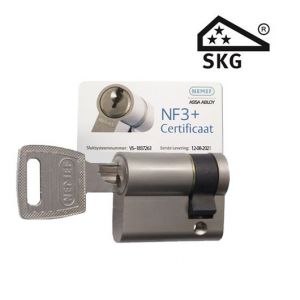 Cilinderslot Nemef NF3+ SK3 halve cilinder