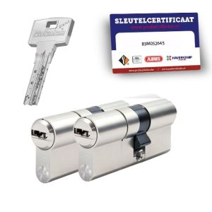 2 gelijksluitende cilindersloten Pfaffenhain Bravus SKG3