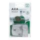 AXA 3015-20-90 Veiligheidsoplegslot Zilver