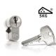 Cilinderslot Dom Plura SKG3 dubbele cilinder