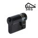 Nabestellen Abus E60 halve cilinder zwart